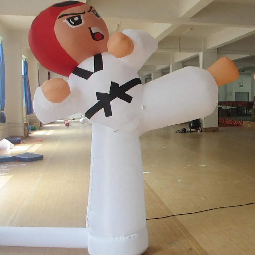 त्योहार गर्म बेच सस्ते चीन में किए गए लवली Inflatable तायक्वोंडो लात लड़का