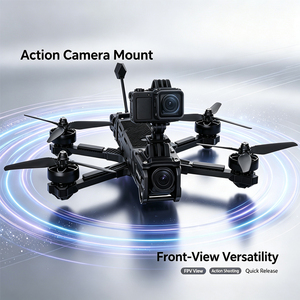Kit de Accesorios FPV para Autoensamblaje BOB46 O4 Pro, Marco de Carbono, Receptor TBS NANO, Transmisión Digital, GPS, Motor, ESC, Todos los Componentes Ensamblados - Product Image 2