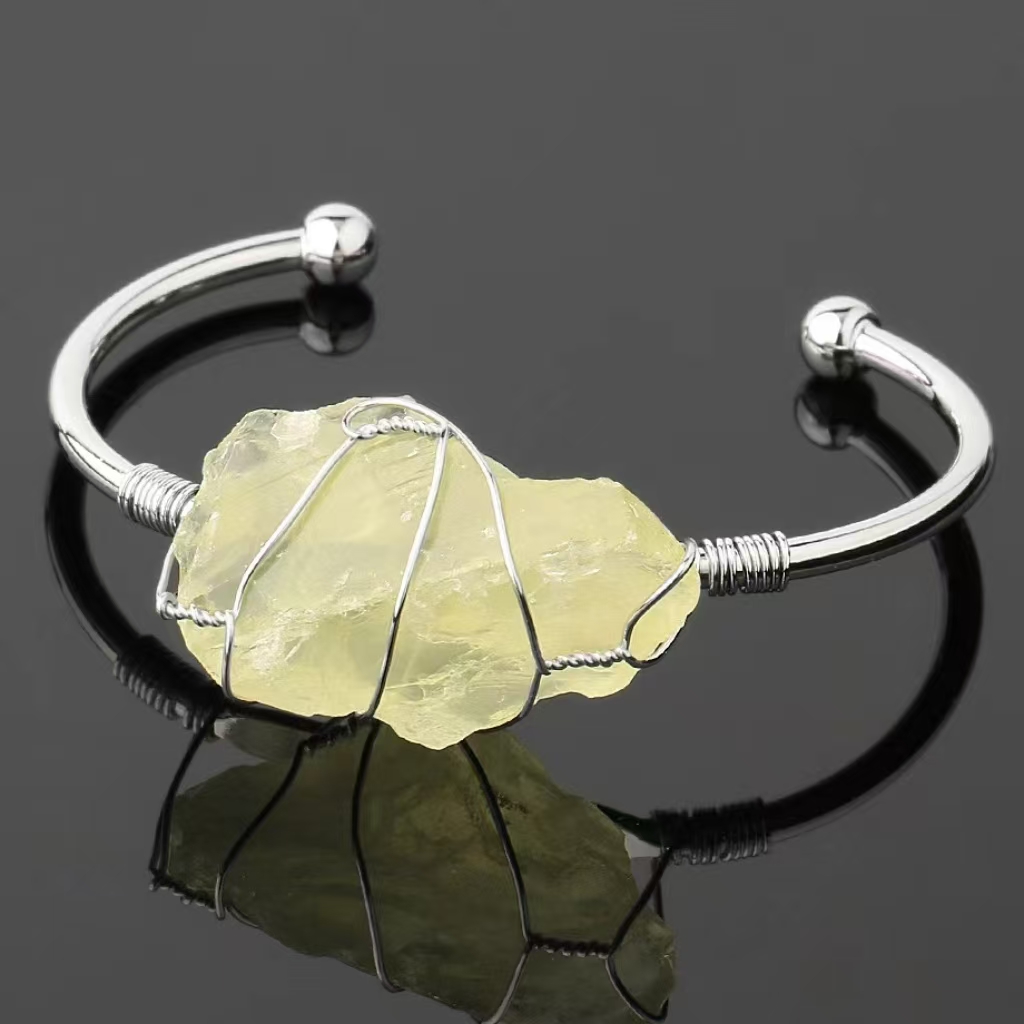 Citrine argentée