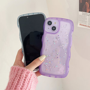 Custodia per telefono <span class=keywords><strong>Mini</strong></span> stella carina per <span class=keywords><strong>iPhone</strong></span> 16 15 14 <span class=keywords><strong>13</strong></span> 12 11Pro Max Plus <span class=keywords><strong>Cover</strong></span> morbida ibrida a onda riccia antiurto per <span class=keywords><strong>iPhone</strong></span> 16E - Product Image 6