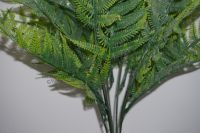 Vente en gros de plantes décoratives feuilles artificielles de fougère verte pour décoration intérieure de bureau et de jardin