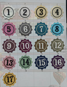 نسيج نسيج تليك معدني لاصق كتطريز لأنماط الموضة قماش لامع - Product Image 6