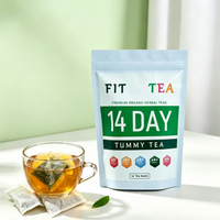 Thé Herbal Détoxifiant Naturel Minceur, Sachets de Thé Brûle-Graisse Ventre Plat 14 Jours OEM ODM