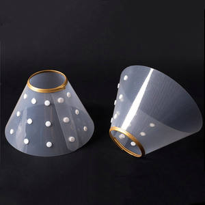 रखता मुलायम अंगूठी पारदर्शी कुत्ते कॉलर एलिजाबेथ निविड़ अंधकार - Product Image 1