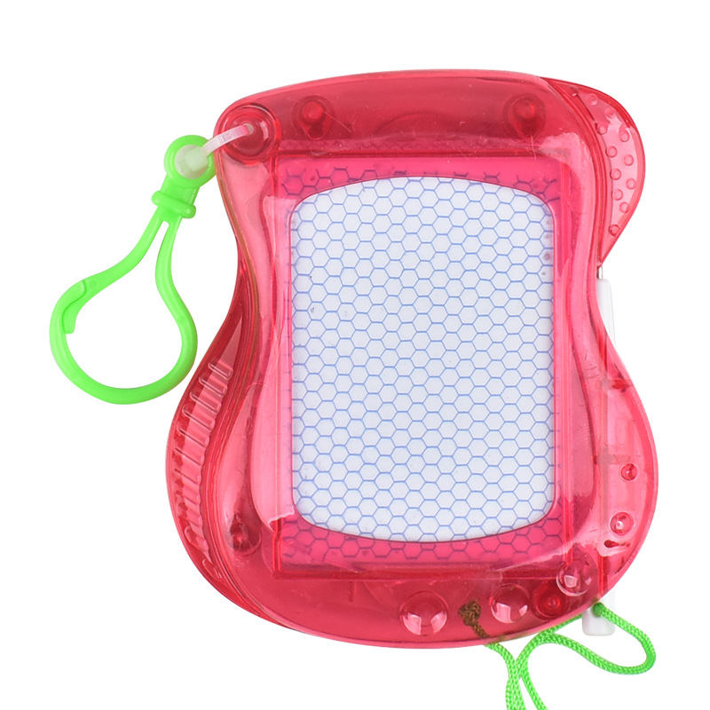 Petit tableau magnétique rouge pour dessin - sachet OPP