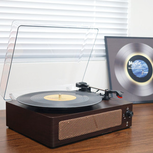 Tocadiscos de Vinilo Vintage Elegante <span class=keywords><strong>para</strong></span> Sala de Estar, Regalo <span class=keywords><strong>para</strong></span> Mudanza, Compatible con Altavoces, Hecho en China, Otras Marcas - Product Image 4