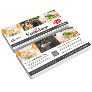 Servicio de Impresión de Vales de Regalo para <span class=keywords><strong>Hoteles</strong></span> en Papel Anti-Falsificación, Vale con Hilo de Seguridad, Boleto, Cupón con Número de Serie - Product Image 3