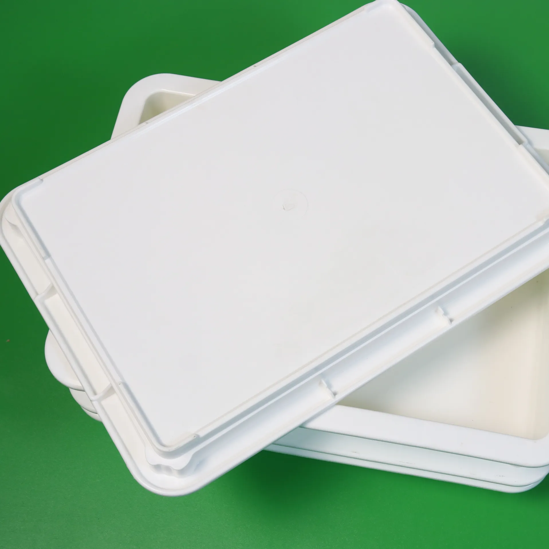 Teig box Stapelbare Aufbewahrung Pizza Tabletts Kunststoff kisten Teig Tote Case Boxen für Lebensmittel Langlebiger Vorrats behälter