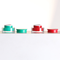 Emballage cosmétique rond coloré 5g, pot pour gel UV, emballage de rouge à lèvres de petite capacité