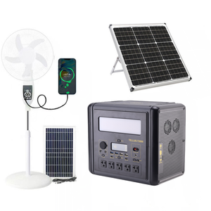 Station d'alimentation solaire portable 1200W avec contrôleur MPPT, port et fonction lampe torche pour stockage d'énergie extérieur 1200W - Product Image 4