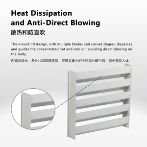 Déflecteur de vent d'unité extérieure de <span class=keywords><strong>climatiseur</strong></span> Boruida pour modifier la direction du vent et empêcher le soufflage direct - Product Image 3
