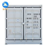 Conteneur 20 pieds 20GP à porte latérale entièrement ouvrante personnalisable, certifié ISO, pour la logistique de fret et l'expédition