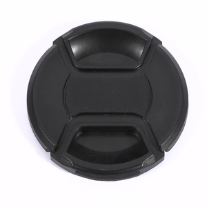 Accessoires pour appareil photo numérique, capuchon d'objectif universel en plastique noir de 77 mm à pince au milieu pour Canon Nikon <span class=keywords><strong>Sony</strong></span> - Product Image 1