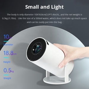 HY300 Pro <span class=keywords><strong>Meilleur</strong></span> Cadeau Smart Mini Android 11 WiFi 5G Home Cinéma <span class=keywords><strong>Projecteur</strong></span> 1280x720p Résolution Abordable - Product Image 4