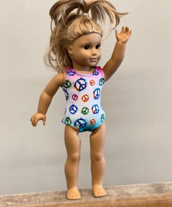 Alta calidad Spandex gimnasia y baile <span class=keywords><strong>Ballet</strong></span> leotardo entrenamiento Dancewear para muñecas <span class=keywords><strong>de</strong></span> 18 pulgadas ropa <span class=keywords><strong>de</strong></span> Fitness para niñas - Product Image 6