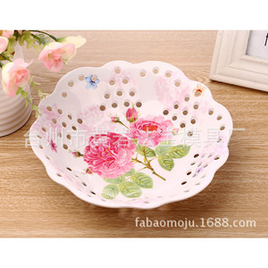 Boîte à bonbons créative pour fruits secs, plateau moderne pour fruits et légumes, assiette minimaliste en plastique pour collations, pour le salon - Product Image 4