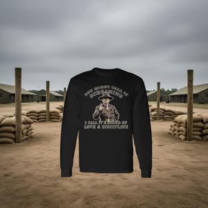 T-shirt à manches longues pour instructeur militaire de formation militaire, design Bootcamp Training - Product Image 1