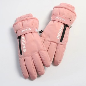 Gants de ski chauds d'hiver professionnels pour femmes, gants de neige chauds, gants de moto imperméables, écran tactile Smile 506 - Product Image 1