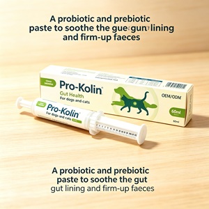 Pasta Probiótica y Prebiótica Pro-Kolin 60ml, Suplemento para la Salud Intestinal de Perros y Gatos, Calma <span class=keywords><strong>el</strong></span> Tracto Intestinal, Fortalece las <span class=keywords><strong>Heces</strong></span> - Product Image 1