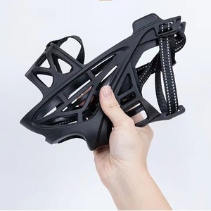 MOFESIPI ตะกร้านุ่มซิลิโคนหูปากสําหรับสุนัขป้องกันการกัดเคี้ยวหอบหืดสุนัขยามปากสําหรับกัดเคี้ยวขยะ - Product Image 4