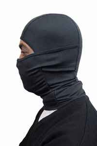 Nouvelle balaclava convertible intégrale haut de gamme en poly-spandex entièrement personnalisable et extensible dans les quatre sens pour le cyclisme - Product Image 3