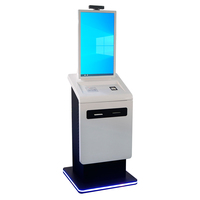 Quiosco de Registro de Hotel con Pantalla Táctil, Escáner de Pasaportes, Lector de Tarjetas, Máquina de Pago para Casino, Juegos, Estacionamiento y Boletos