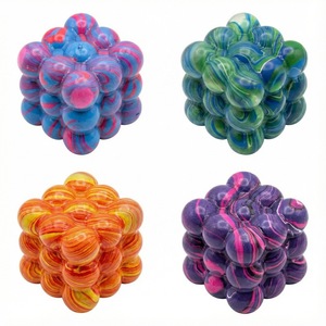 Soft Squishy Unisex Stress Relief Cube <b>Toy</b> Slow Rising Squeeze Fidget <b>Toy</b> for Kids and Adults - Product Image 3