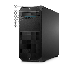 H Pe Z4 G5 Estación DE TRABAJO Análisis de datos y Computación Científica W3-2423 16GB 1TB 775W T1000 Estación DE TRABAJO 4G Z4 G5 - Product Image 6