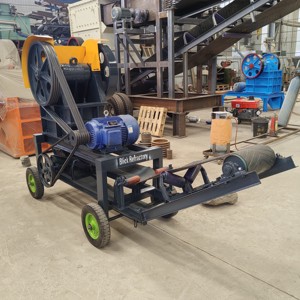 Bán máy nghiền hàm vàng thiết bị máy nghiền đá đá nhà máy Máy Phá đá Máy nghiền hàm - Product Image 4