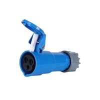 Prise industrielle femelle IEC60309 3 broches 220V 16A, prise aviation industrielle 2P+PE