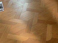 Parquet en mosaïque de bois multi-couches durable, décoration intérieure, chauffage par le sol respectueux de l'environnement
