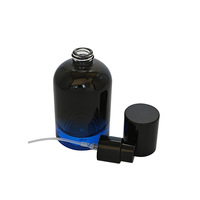 Flacon de parfum en verre ombré 5 couleurs 30ml 50ml 100ml avec pompe pulvérisatrice pour Attar et arômes, sérigraphié, logo personnalisé OEM