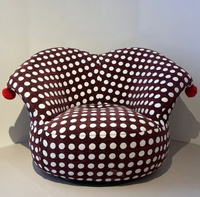 Modernes Französisches Creme-Stil Langlebiges Schaukel-Drehsessel für Wohnzimmer