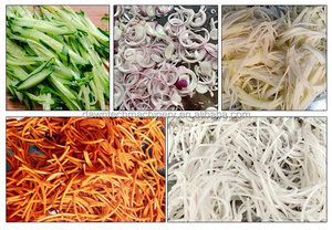 Máquina Cortadora y Rebanadora Comercial Automática de Verduras, Frutas, Cebollas, Patatas, Jamón, Pollo Congelado, Carne de Res, Cordero y Cerdo - Product Image 5