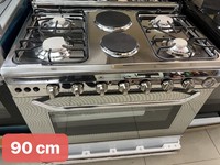 Cuisinière et four multifonctionnels intégrés, cuisinière verticale à gaz et électrique