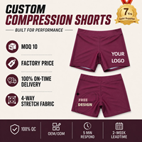 Shorts de compression personnalisés pour filles et femmes, sublimation, entraînement, course, yoga, OEM, ODM (Australie, Nouvelle-Zélande)