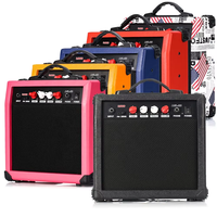 Amplificateurs de guitare/basse électriques sur mesure en gros, matériau ABS, mini-haut-parleurs de 12 pouces, puissance de 20 W, personnalisation du logo prise en charge