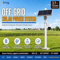 Système de caméra de sécurité PTZ solaire hors réseau ODM OEM 12V DC extérieur IP66 pour la surveillance CCTV à distance
