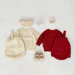 เสื้อถักกันหนาวแขนยาวสำหรับเด็กทารก, ชุดเสื้อผ้าแฟชั่นฤดูใบไม้ร่วง - Product Image 2