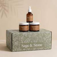Emballage cosmétique personnalisé, boîte en carton ondulé simple paroi E-flute, style vert, boîte rigide haut de gamme pour expédition et envoi postal