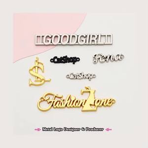 Etichette Personalizzabili Lavabili per Abbigliamento, Targhette Metalliche da Cucire con Logo per Vestiti, Borse, Scarpe, Dimensioni Personalizzate, Marcature in Acrilico - Product Image 1