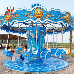 Atracción de Feria Económica, Parque de Atracciones, Carrusel de Columpios para Niños, <span class=keywords><strong>Silla</strong></span> Voladora con Temática Europea - Product Image 2
