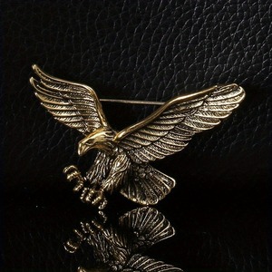 Broche Vintage Águia Voadora para Terno Masculino, Acessório de Moda, Alfinete de Pássaro, Presente para Festa - Product Image 4