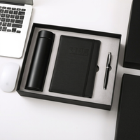 Starlink Werbegeschenk-Set Direkt vom Hersteller: Thermoskanne, Notizbuch, Stift, Werbe-OEM-Kit 500ml A5 Leder mit Individuellem Logo