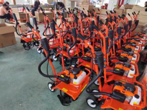 เครื่องพรวนดินขนาดเล็กคุณภาพสูง 144F พร้อมด้ามจับขนาด 25 มม. แผ่นกั้นหนา 1.8 มม. ล้อขยายขนาด เครื่องพรวนดินแบบหมุนสำหรับการเกษตร เลื่อยโซ่ยนต์ H-Z10 - Product Image 6