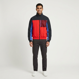 Mesh Lining Waterproof Plus Zip Up Clothes Windbreaker <b>Jacket</b> For <b>Men</b> Fashion Wholesale Water Repellent Outerwear <b>Summer</b> <b>Jackets</b> - Product Image 1
