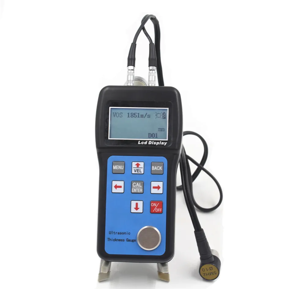 JT150 NDT ultrasónico portátil de espesor de la tubería instrumento de medición medidor de metal medidor digital