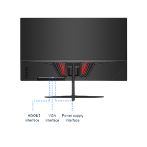 Moniteur <span class=keywords><strong>PC</strong></span> Gaming IPS <span class=keywords><strong>75Hz</strong></span> 2K sans bordure, écran plat LCD LED pour le jeu et le bureau, nouvel ordinateur de bureau - Product Image 2