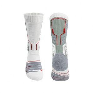 Chaussettes de basketball épaisses avec semelle en tissu éponge, protection des pieds et amorti des chocs - Product Image 2