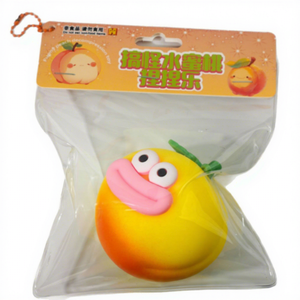 Jouet à presser en forme de pêche, à récupération lente, amusant, pour enfants, anti-stress, boîte de jouets sensoriels - Product Image 6